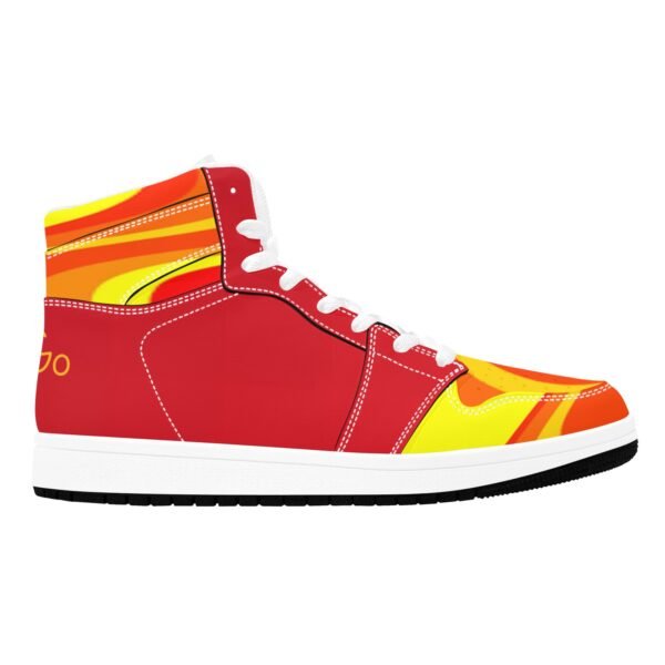 Alex Unisex High Top Sneakers - Image 3