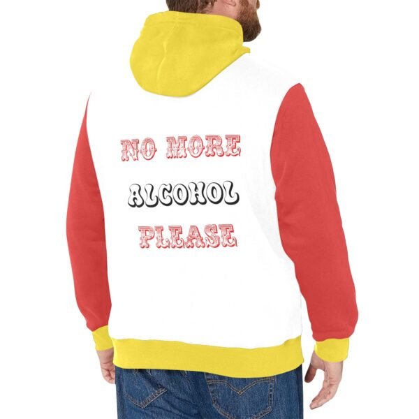 No More Alcohol Please  Long Sleeve Fleece Hoodie - Image 2