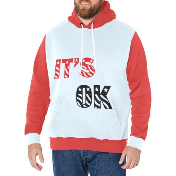 Its Ok Long Sleeve Fleece Hoodie