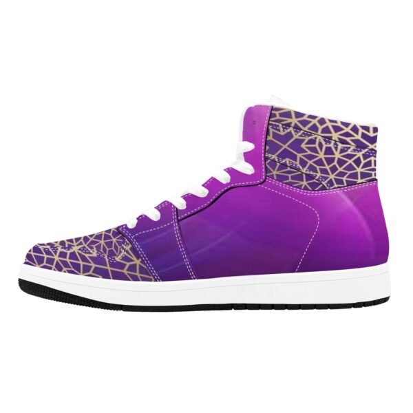 Billy Unisex High Top Sneakers - Image 4