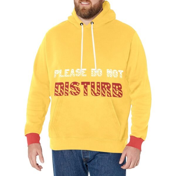 Please do Not Disturb Long Sleeve Fleece Hoodie