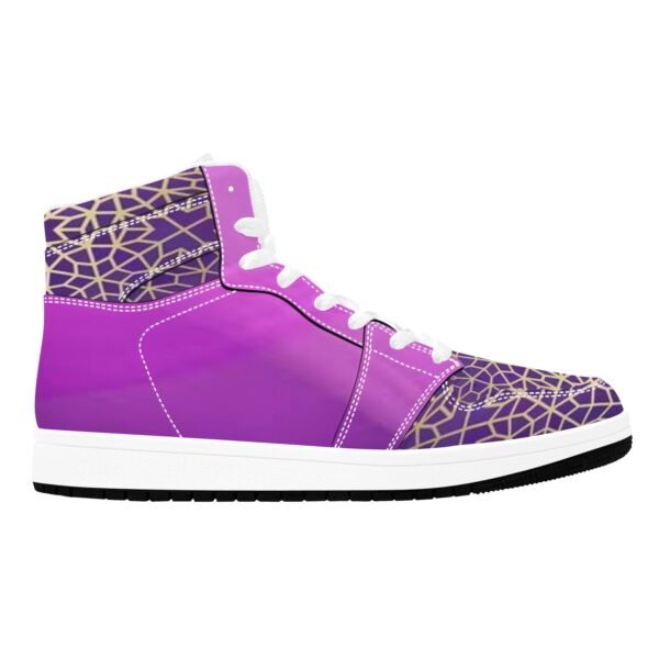 Billy Unisex High Top Sneakers - Image 3