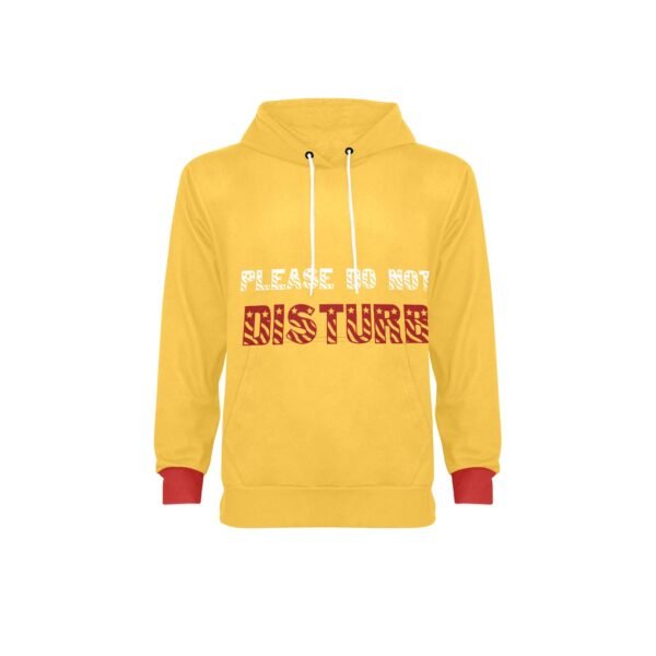 Please do Not Disturb Long Sleeve Fleece Hoodie - Image 3