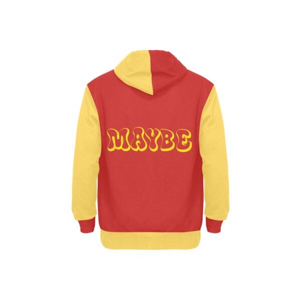 Mybe Long Sleeve Fleece Hoodie - Image 4